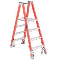 Louisville<sup>™</sup> Twin Front Platform Cross Step Ladders